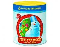 Батарея салютов Снеговой Р7212 купить от производителя Русский Фейерверк — Саки