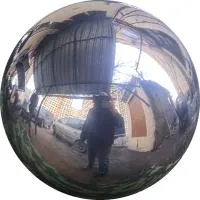 Шар ø 450 мм. полый полированный (517582) производство - сфера арт-объект пустотелая  в Саках