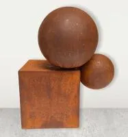 Композиция — шары кортен (518926) ∅ 250 - ∅ 450 Саки
