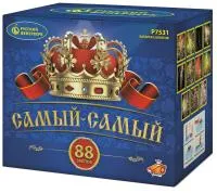 Фейерверк Самый-самый. Купить Фейерверк Самый-самый Р7531 — магазин продажа салютов недорого —  Саки, производитель Русский фейерверк - Русская пиротехника, доставка по России  +7 963 711 89 03 — Саки | saki.piroclub.ru