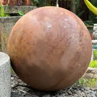 Шар металлический кортен (518919) ∅ 800 мм. Саки