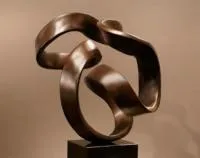 Кольцо из бронзы скульптура (518289) монтаж арт-объект  в Саках