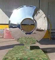 Линза арт декор (519061) ∅ 2000 сталь AISI304 Саки 
