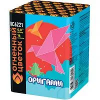 Батарея салютов Оригами ОС6221 купить от производителя Огненный Цветок — Саки