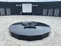 Звезда чугун (518248) производство комплект горелка ГВД 379 10 89 00 ПС вечный огонь ø 1100 мм. монолит - литье  в Саках